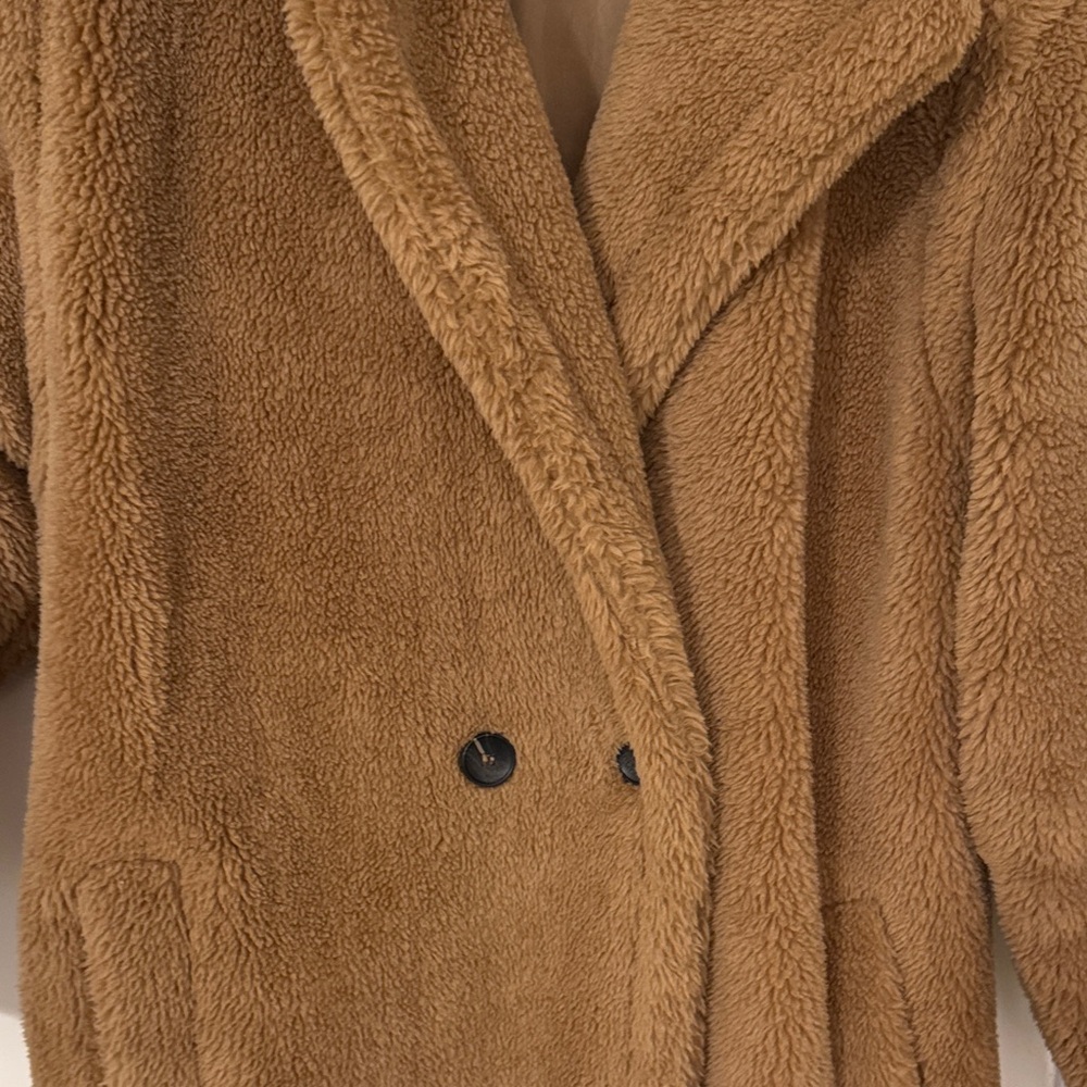 Boohoo Camel Teddy Jacket - Picture 4 of 5
